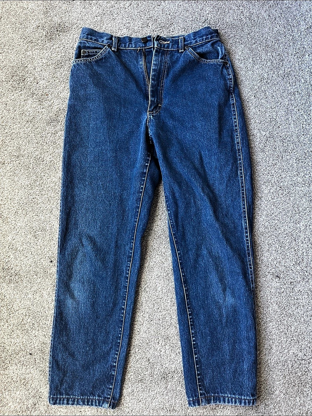 Lee Vintage High Waist Straight Leg Mom Jeans